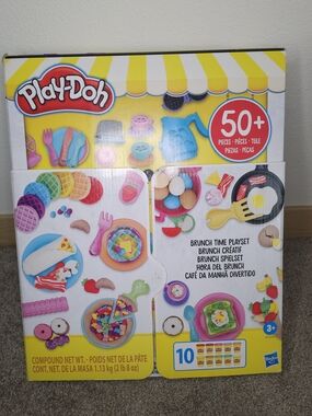 Brunch Time Play Doh Playset — Multicolor Kids Building Set